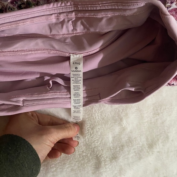 Lululemon Play Off The Pleats Skirt Color Blossom Spritz Multi Pink Chalk - Picture 10 of 16